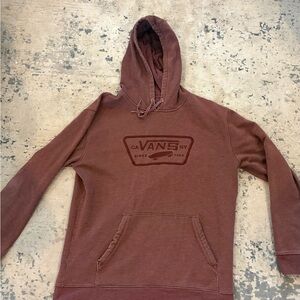 Vans Burgundy Hoodie